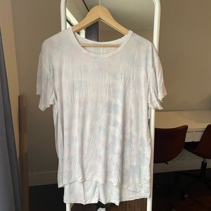 American Eagle Cotton Candy Tie-Dye Tee, Size Medium